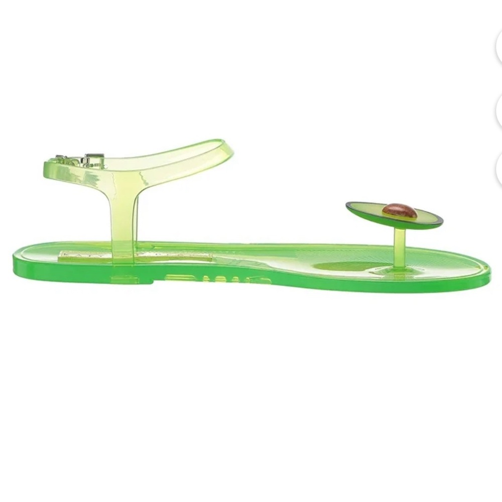 Katy Perry Green Avocado Sandals - Picture 8 of 8